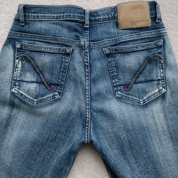 GUESS Stretch Denim Flare Jeans Sz 28 - Picture 3 of 6